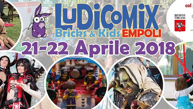 Ludicomix Bricks and Kids: le anticipazioni dell'edizione 2018