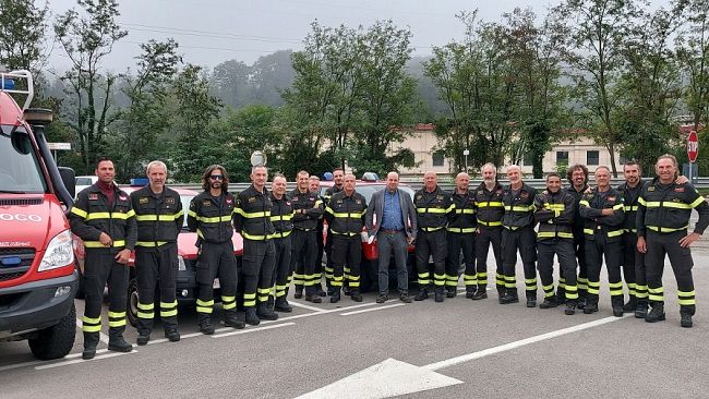 Centrale Enel di Santa Barbara: esercitazioni specialistiche