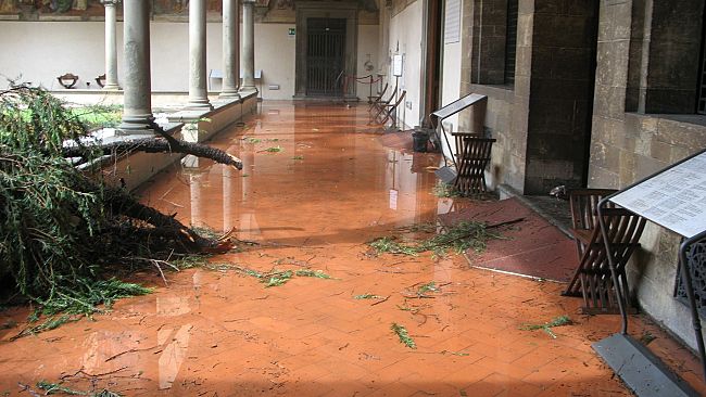 Riaprono San Marco e Boboli dopo i danni della grandinata