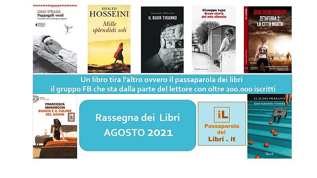 Rassegna Mensile dei Libri: agosto 2021