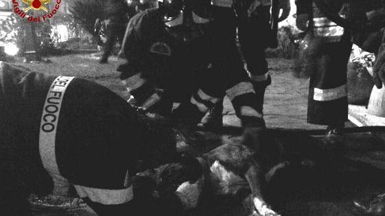 Pistoia: incendio di natale in una abitazione