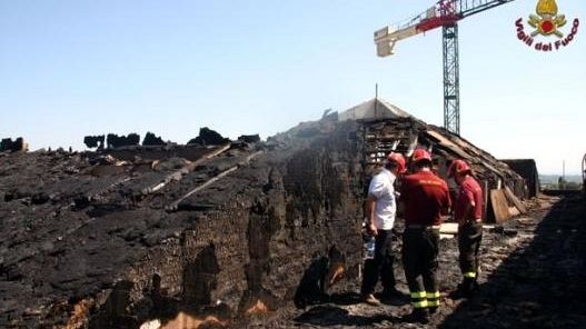 Dopo l'incendio riprendono i lavori alla scuola di Montagnana
