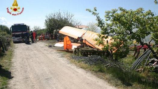 Ultraleggero precipita nei pressi di Bibbona. Un morto