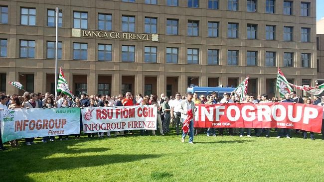 Infogroup, Intesa Sanpaolo ed Engineering: la vertenza prosegue