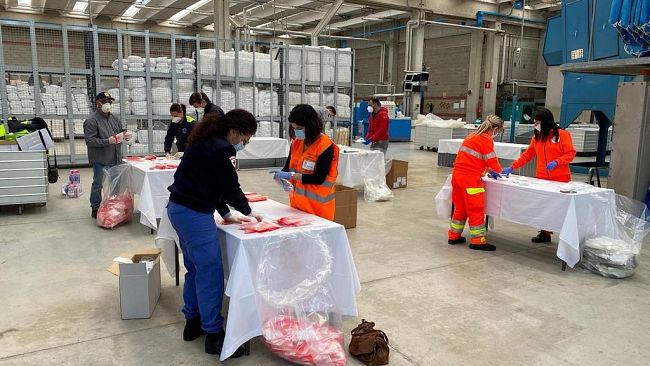 Coronavirus: si avvia alla conclusione la consegna delle mascherine protettive