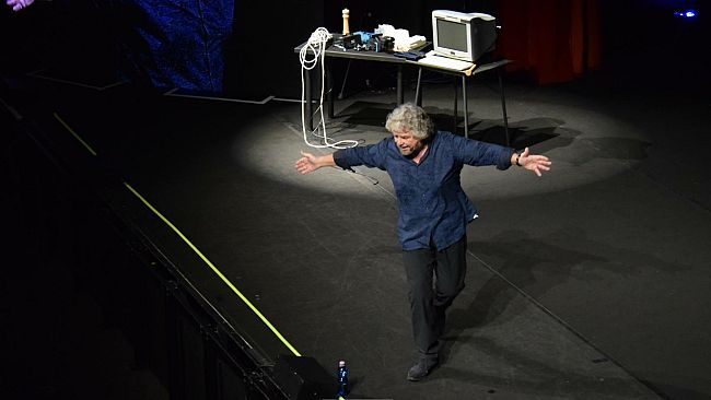 Beppe Grillo all’Obihal di Firenze