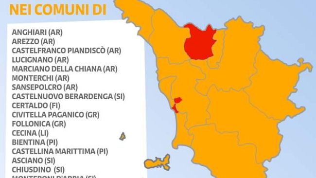 Covid Toscana: l'elenco completo dei Comuni con le scuole chiuse
