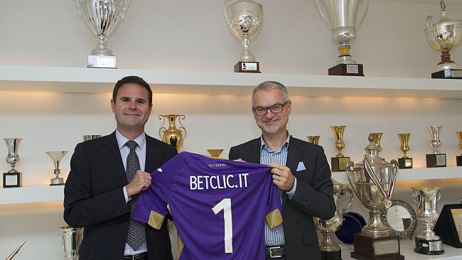 Betclic è Top Sponsor dell’ACF Fiorentina