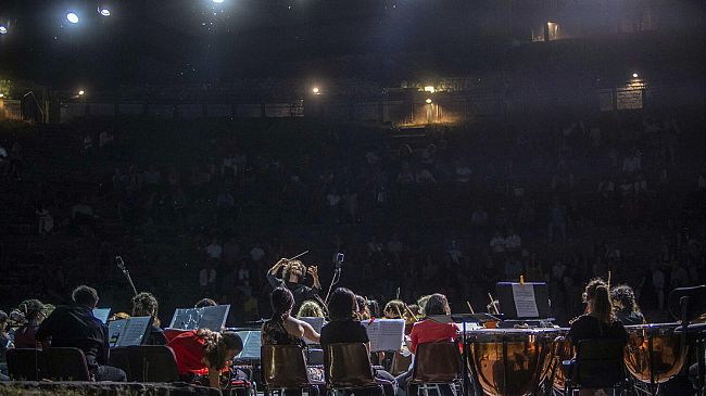 Concerto dell’Orchestra dei Ragazzi al Teatro Romano 