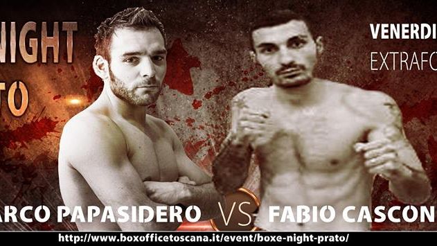 Presentata la Fight Card dell’Extraforum di Prato, Papasidero VS Cascone 