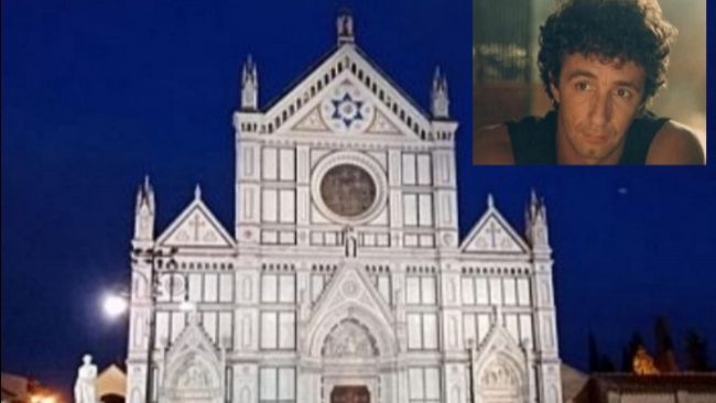 Omaggio a Nuti: 'Caruso Pascoski' proiettato in piazza Santa Croce