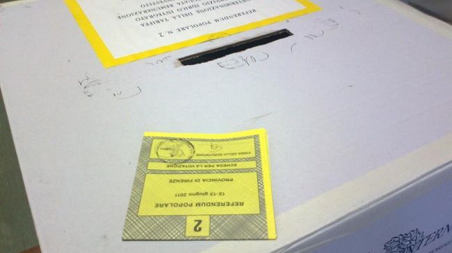Referendum, dalla Toscana 28 mila firme