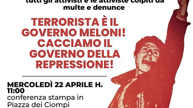 Manifestazione contro le perquisizioni del 21 aprile 