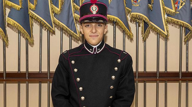 Ha giurato il toscano Lorenzo allievo Scuola Militare 'Nunziatella'