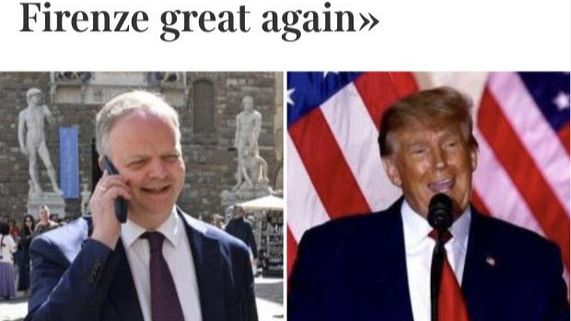 ​Elezioni a Firenze: Schmidt usa lo slogan di Donald Trump