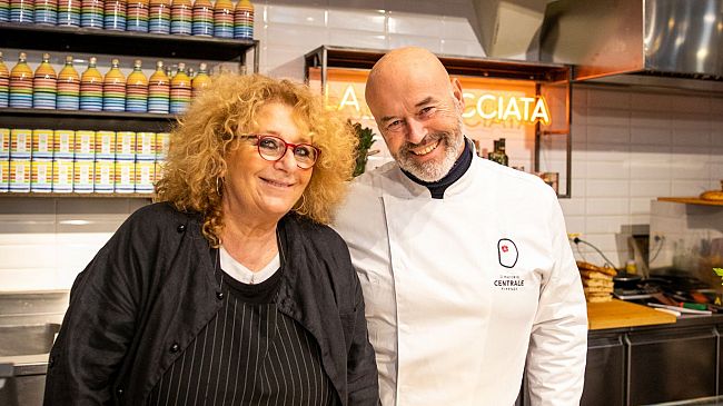 Mercato Centrale: la Schiacciata di Parri con Luisanna Messeri