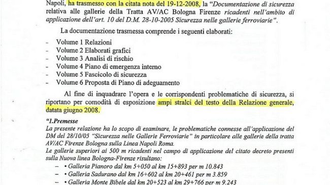 Le falle del “Sistema Alta Velocità” in Italia