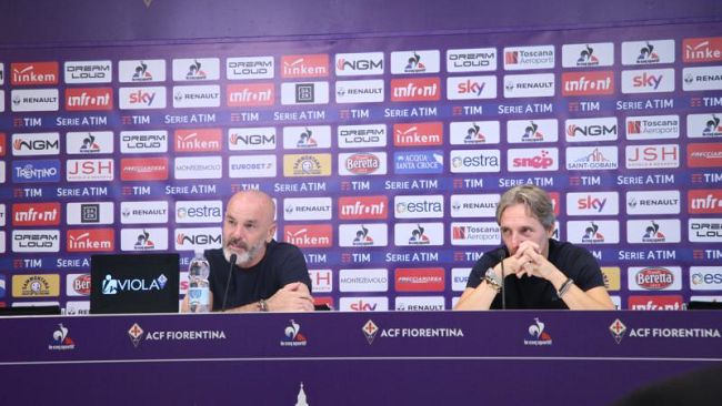 Pioli: “Domani dovremo essere precisi. La Roma è la prima big ospite a Firenze”