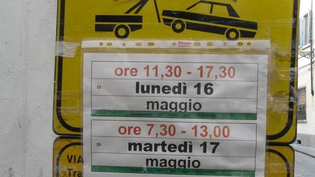 Centro di Firenze: Strada chiusa per serata di lusso