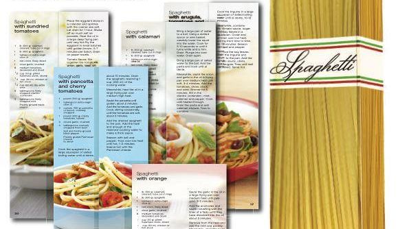 Libri: un ricettario di Spaghetti da Briolibri