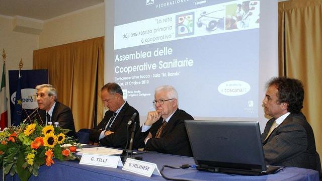 Federazione Sanità, la struttura di Confcooperative Toscana