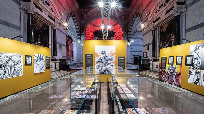 Lucca Comics: inaugurata la grande Mostra del sensei Hara