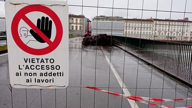 Ponte Vespucci, martedì 8 marzo riapertura completa