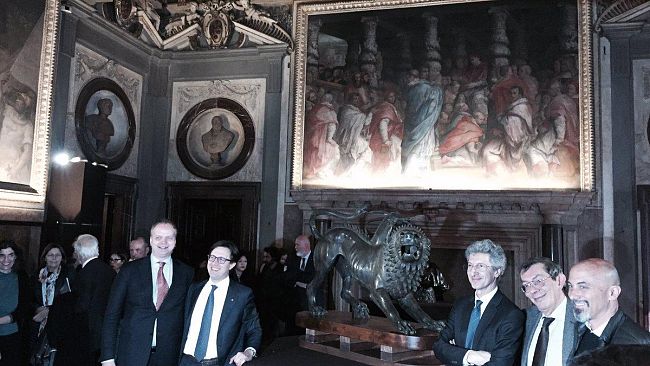 G7 della cultura, in Palazzo Vecchio la Chimera di Arezzo