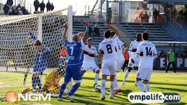 Calcio: parità tra Empoli e Genoa (1-1)