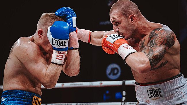 Fabio Turchi domina Grisunins e conquista il titolo internazionale IBF