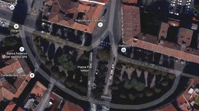 Riapre piazza Pier Vettori: nuovi arredi e più alberi