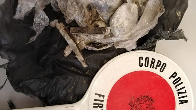 Cascine, Piper scova droga nascosta 20 cm sotto terra