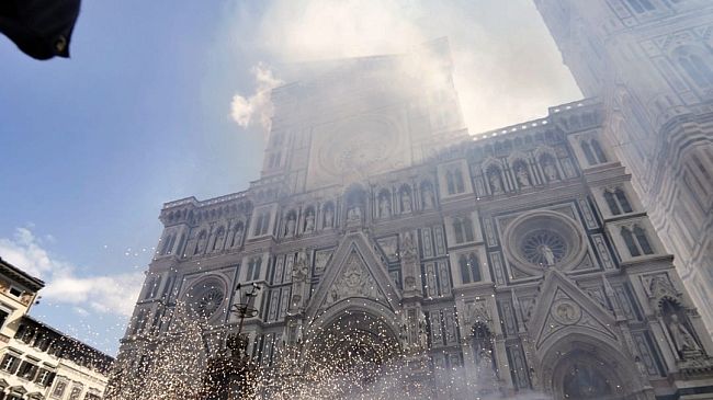 Scoppio del Carro nella domenica di Pasqua