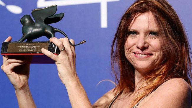 Susanna Nicchiarelli e Massimo Cantini Parrini alla Manifattura