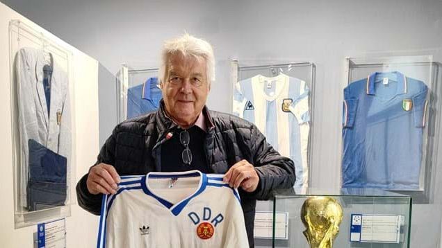 L’eroe della Germania Est, Sparwasser, al Museo del Calcio