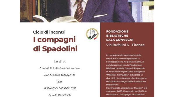 I compagni di Spadolini: Renzo De Felice