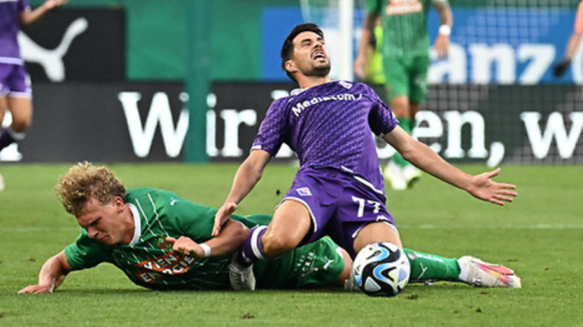 Conference League: sconfitti dal Rapid Vienna nell'andata dei Play Off