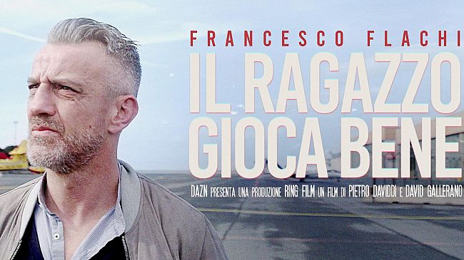 'Il ragazzo gioca bene': docufilm su Francesco Flachi