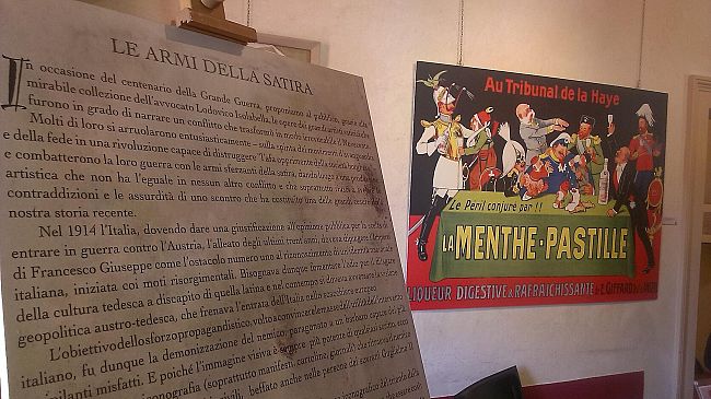 Museo Della Satira: inaugurata la mostra sulla Grande Guerra