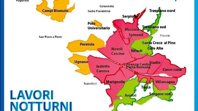 Lavori all'Anconella, poca acqua oggi a inizio nottata