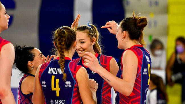 Volley, play off scudetto: Bergamo - Scandicci sulla Rai