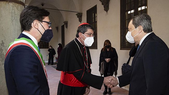 Il premier Draghi a Firenze: i suoi discorsi ai vescovi e alla città