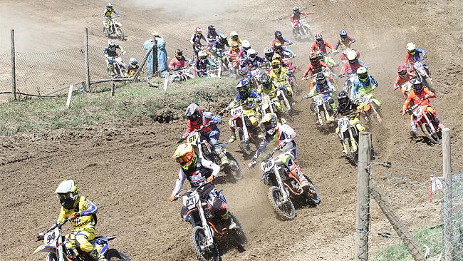 Al crossdromo Santa Barbara via al Campionato Toscano Motocross