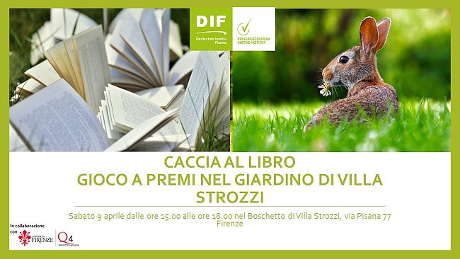 Caccia al libro a Firenze: un gioco a premi 