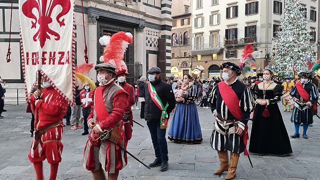 La Festa degli Omaggi del Calcio Storico Fiorentino