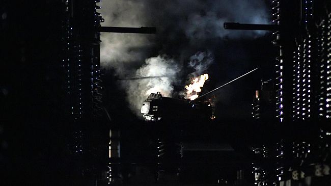 Incendio in locale tecnico Enel a Firenze