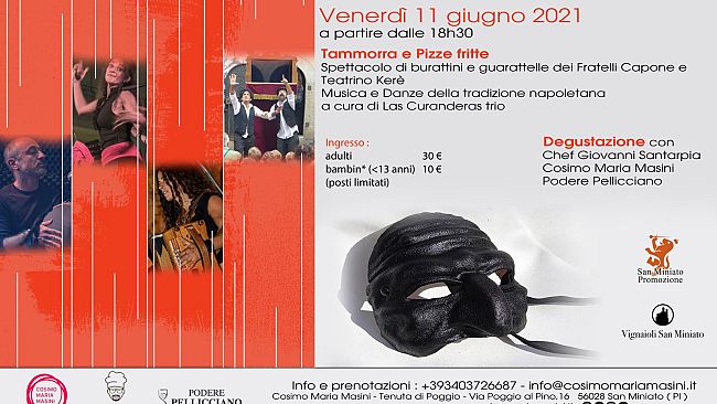 Napoli e le sue grandi tradizioni con Tammorra e Pizze fritte