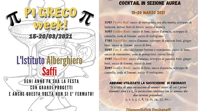 Cocktail in sezione aurea