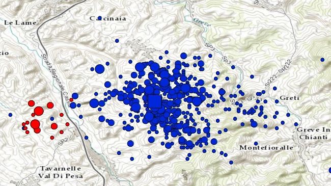 Terremoto a Firenze: Chianti area sismica, norme di comportamento