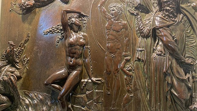 bargello-restaurato-grazie-alla-biennale-rilievo-di-bronzo-del-cellini